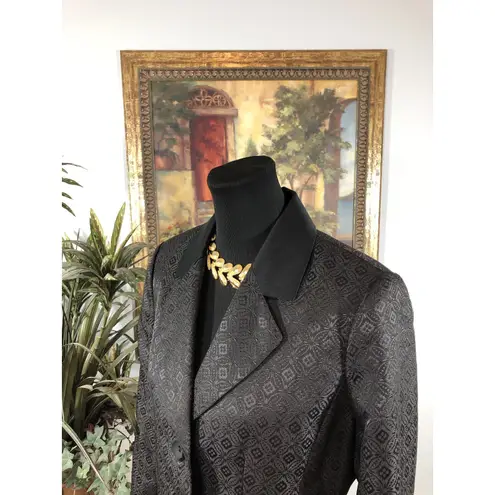 Le Suit Women’s Blazer Size 10 – Black Jacquard 3