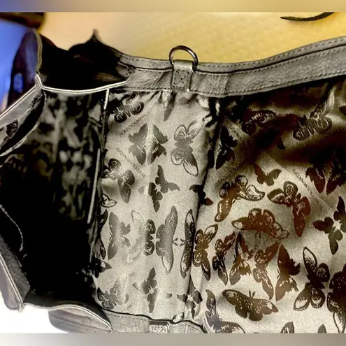 Rebecca Minkoff  Small Vanity Saddle Bag. Elegant Black Leather Women's