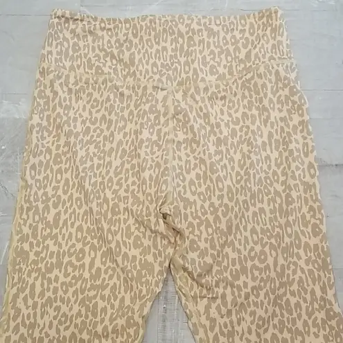 💕SPELL & THE GYPSY💕 Wild Thing Leggings Cheetah Yellow Size XL