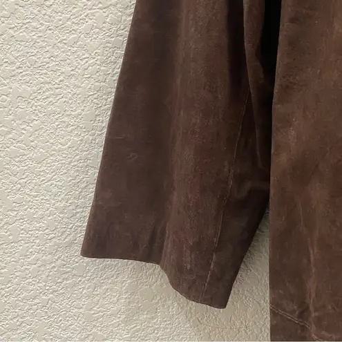 BRADLEY BAYOU Brown Suede Leather Horn