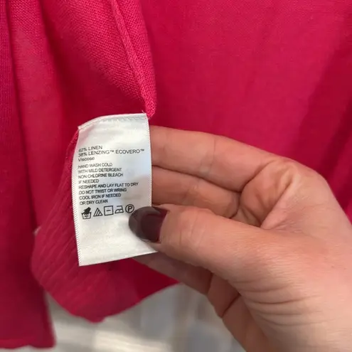 Tommy Bahama  linen blend open cardigan NWT