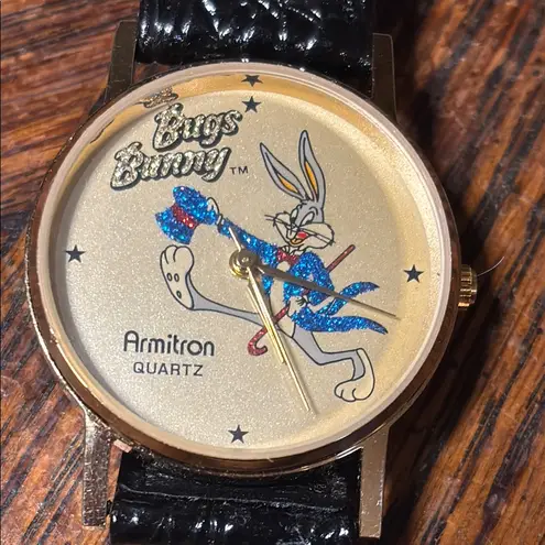 Armitron Bugs Bunny Quartz Watch Gold