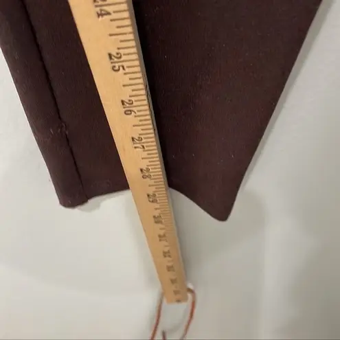 Spanx Assets by SPANX Burgundy Colored Leggings Size Large Shimmery Red