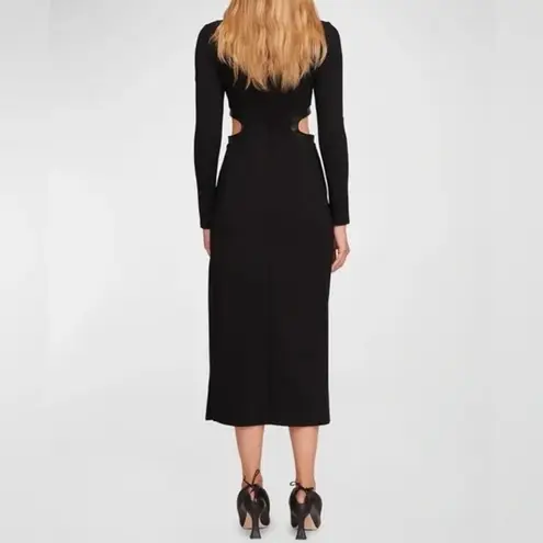 STAUD Dolce Dress Vegan Cutouts NWT