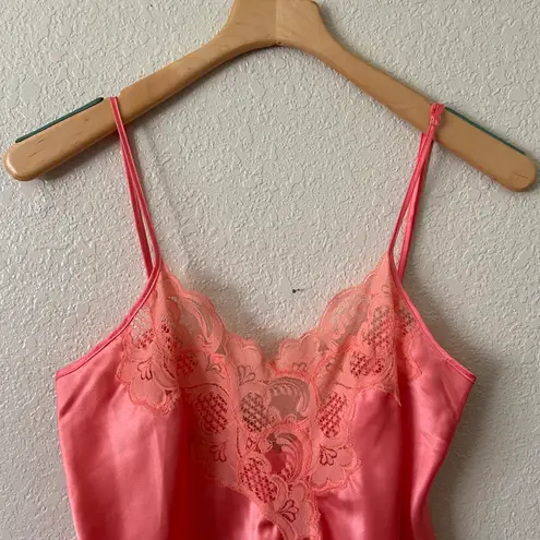 Victoria's Secret Vintage Victoria’s Secret Gold Label Coral Lingerie Small