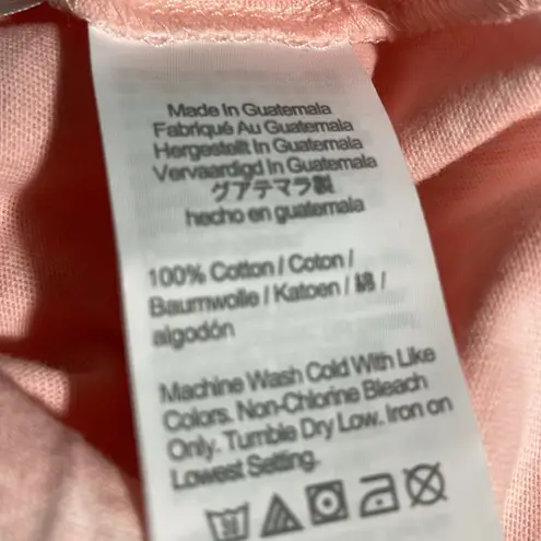 J Crew Factory Collectors Graphic Tee Shirt Pink W/Seashells Full Length S NWT