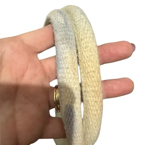 Navy Jute Starfish Beach Tote Bag Rope Handles Coastal Summer Travel Blue