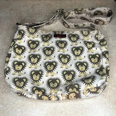 Bungalow 360 Lion Bag Crossbody Tote Small Diaper Bag Purse Brown