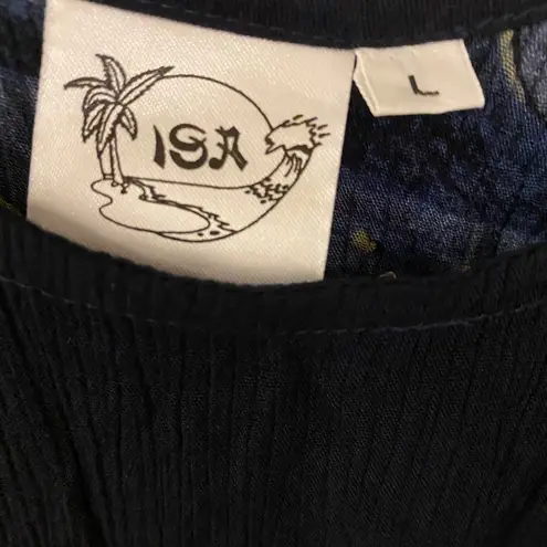 Tribal Aztec Boho Print Maxi Dress Size Large New With Tag Black