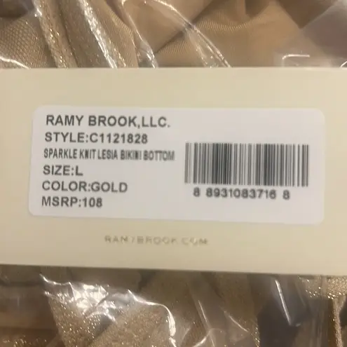 Ramy Brook Lesia sparkle knit bikini 👙 SET ✨New w tags.
