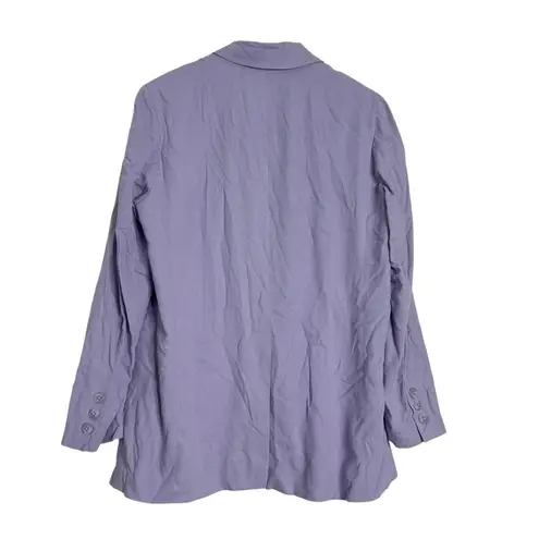 Thakoon Lilac Linen Blazer Purple Size 8