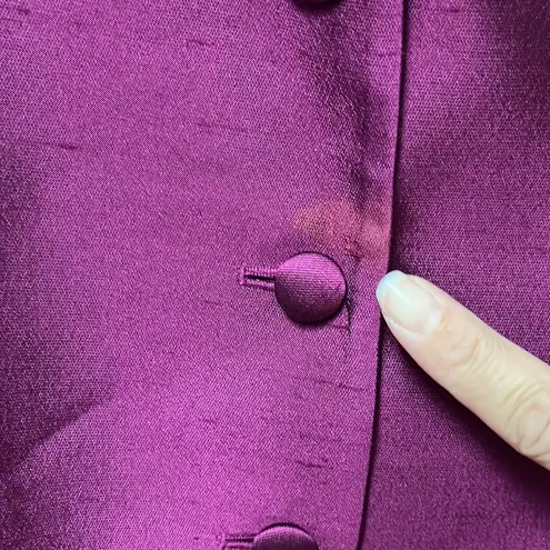 Oscar de la Renta *flawed* Fuchsia Blazer Size 14