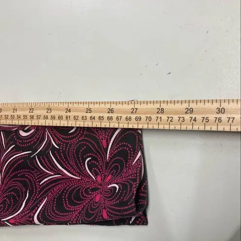 CEST 1946, Women’s Pink, Black & White, Swirl leggings/pants, Size Medium