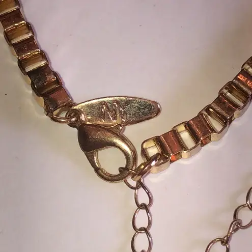 Ny Collection NY Brand Elegant Gold Tone Black and Yellow Beaded Boho Statement Necklace