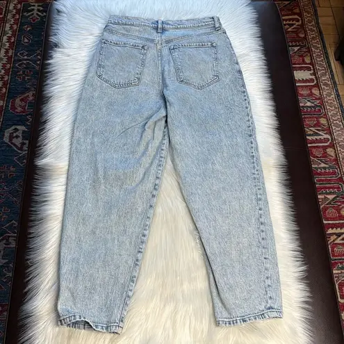Banana Republic Factory LIght Wash High Rise Balloon Jeans Blue Size 27