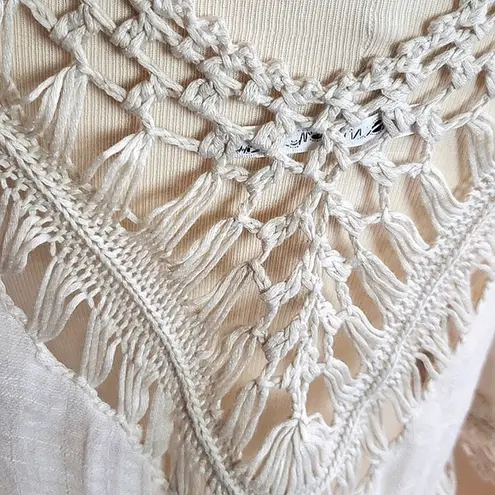 Surf Style Vintage 90’s crotchet swim , hippie, boho coverup