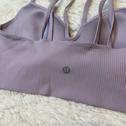 Lululemon  Like a Cloud Strappy Longline Ribbed Bra *Light Support, B/C C…