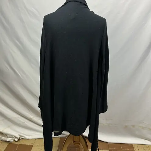 Matilda Jane poncho cardigan fringe size large