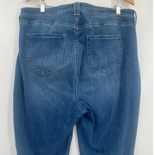 NYDJ Sheri Slim Womens Jeans Sz 16W Stretch Curve Shaper Lift Tuck Minimalist