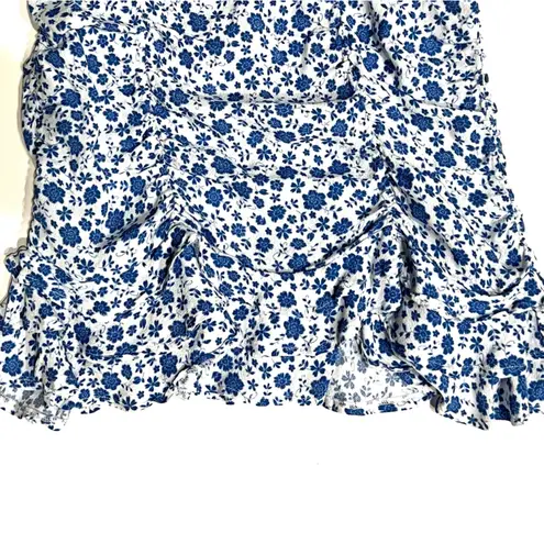 Sky to Moon Blue and White Floral Dress Size Small