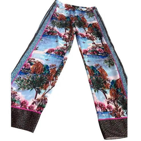 Le Superbe Voyage Silky Wide Leg Art
To Wear Pants in Dawnridge Size 0 Pink