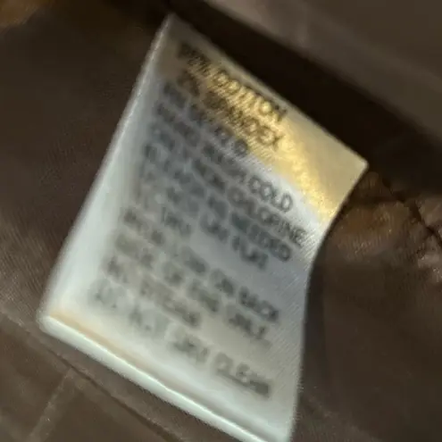 Anthracite jacket Women's Tiger Print Size 8 Long Sleeve Button Casual Formal Brown