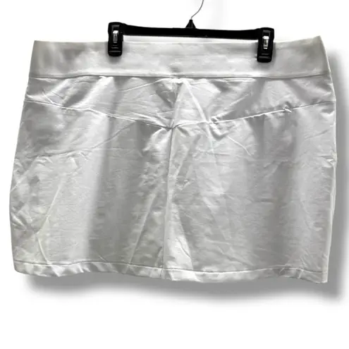 Greg Norman Greg Norman Women's Athletic Skort White XXL 18 New with Tags Golf