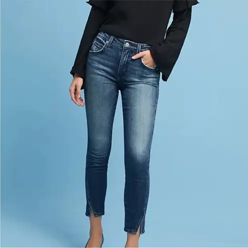 AMO Twist Dark Vintage Blue Wash Women Mid Rise Ankle Jeans Size 25 NWOT