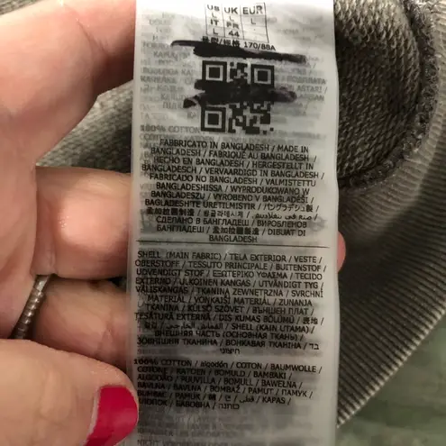 Guess  hooded‎ sweatshirt women’s size large rustic - Image 9