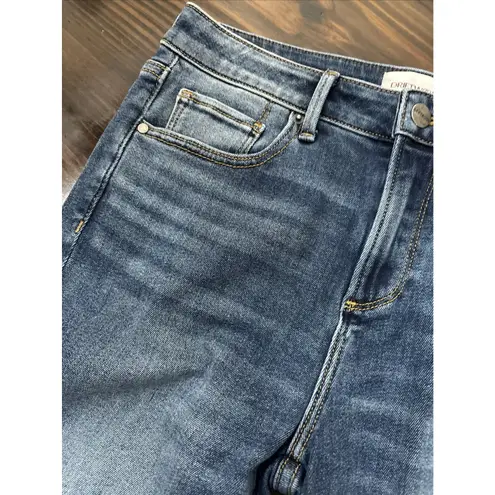 Driftwood  Jackie High Rise Floral Embroidered Jeans 28 (measured) Anthropologie - Image 9