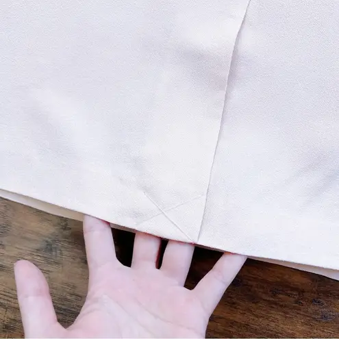 Reiss • Riana One Shoulder Bodycon Dress pink blush nude draped cocktail