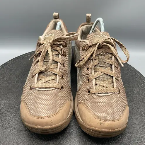 Chaco Shoes Kanarra Womens 10   Lace up Brown Hiking Trail Athletic Sneaker Tan