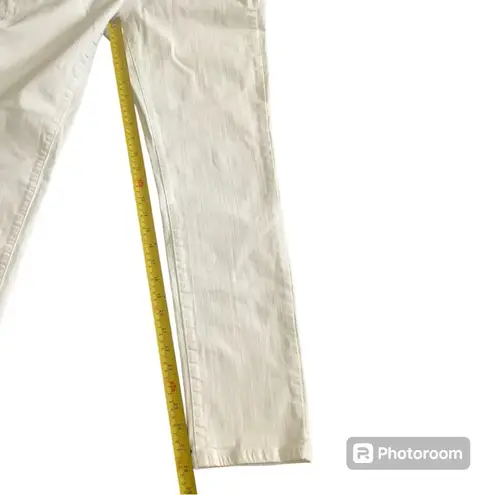 Apt. 9 White Straight Leg Jeans