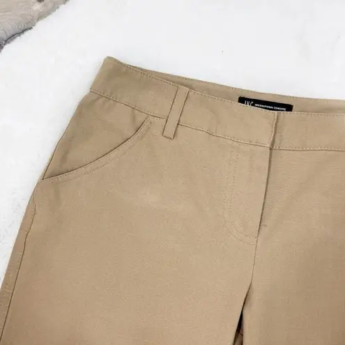 INC ‎ International Concepts Cuffed Hem Bermuda Shorts Khaki Tan 6