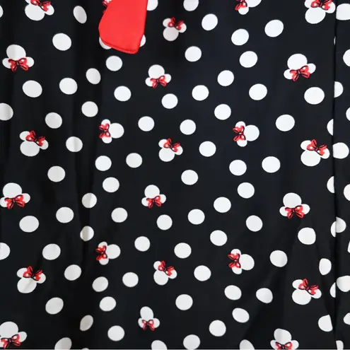 Disney Parks Women's XL Minnie Mouse Lined Swimsuit Swim Dress Black