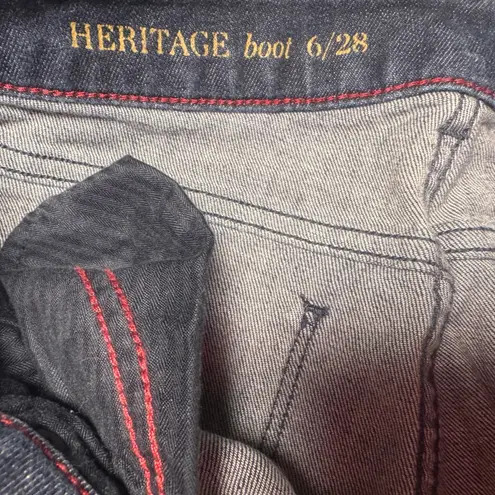 French Laundry Jeans Bootcut Dark Wash Womens Size 6/28 Denim Pants