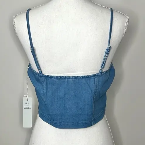 Iris Denim Bustier