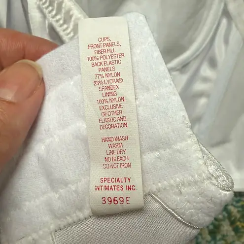 Vintage Backless by Smoothie white bra corset, size 36B