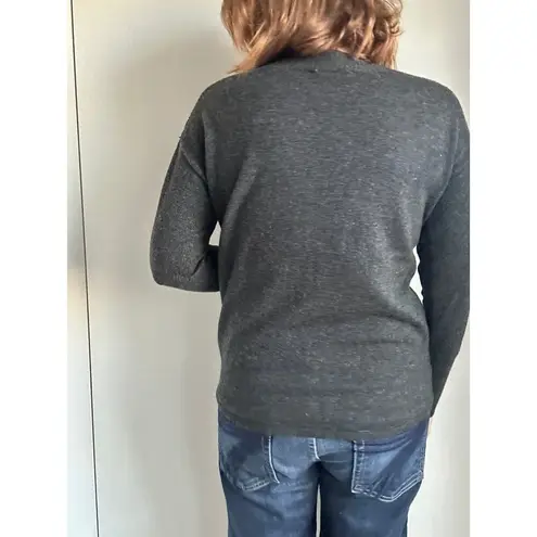 Royal Robbins Womens Wool Sweater Size XS Gray Lightweight Layering