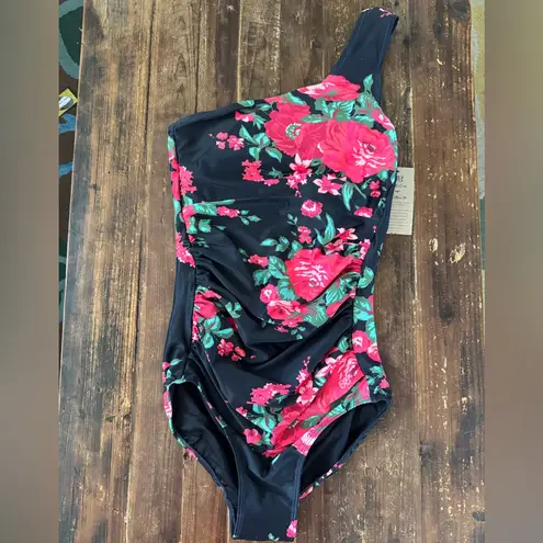 ALBION FIT NEW! Icon Ruched One-Piece in Antigua