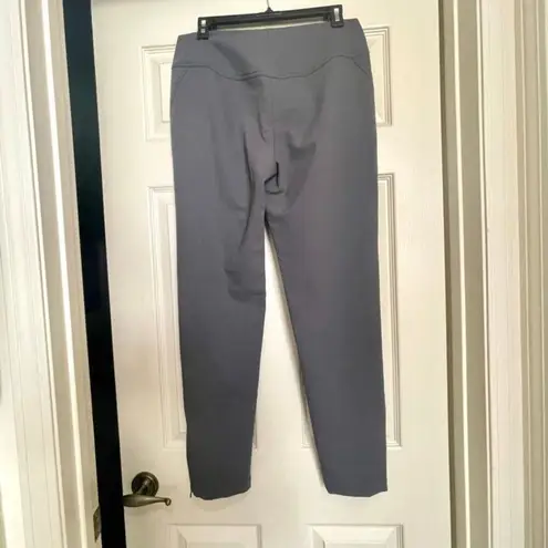 Magaschoni collection grey pants with bottom zipper