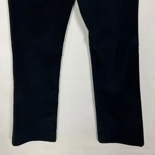 J.Jill  Corduroy Black Mid-Rise Pants Size 0P