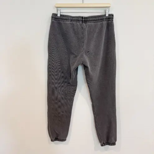 Talentless Heavyweight Slim Jogger Sweat Pants in Washed Gray Lounge Size Medium