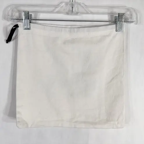 Authentic Femme Los Angeles Dust Bag Drawstring White 12x11 Solid 442