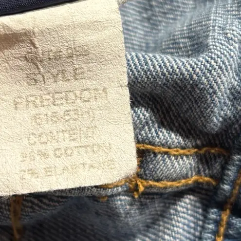 Principle Denim Innovators Size 27 Two Toned Hem Jeans American Made Denim Blue