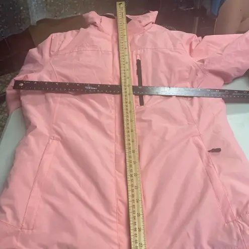 FREE SOLDIER Women’s Waterproof Ski Snow Rain Jacket Medium Pink Fleece New Pink