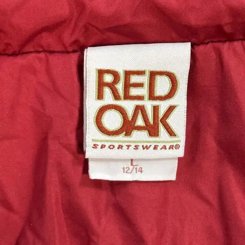 Alabama Crimson Tide Red Oak Sportswear 1/4 Zip Pullover Windbreaker Size Large - Image 3