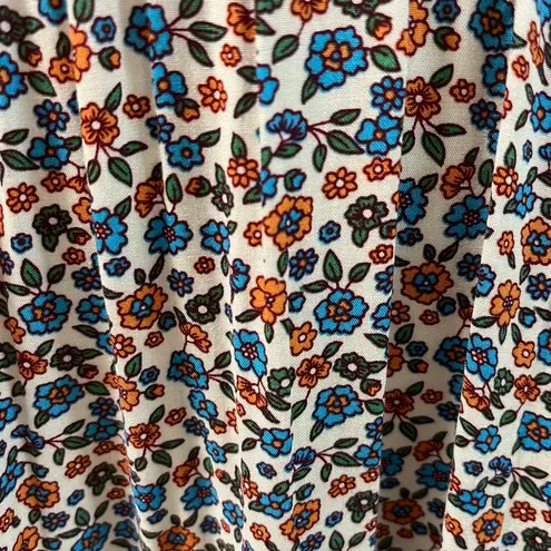 Pretty Garden Bohemian Floral Paisley VNeck Bell Sleeve Maxi Dress NWT XL