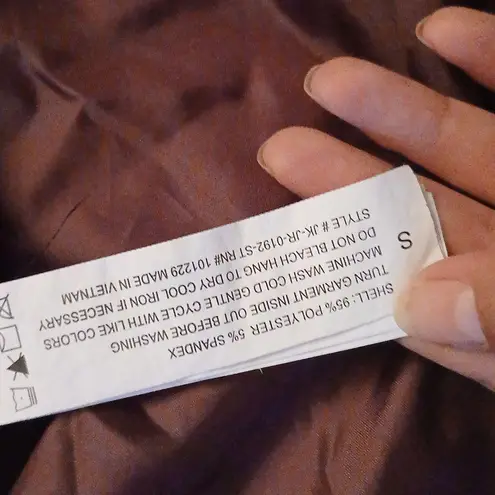 Stoosh by buckle womens red Ponte knit blazer size small