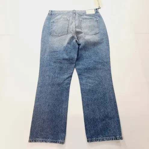 GRLFRND Karolina High Rise Straight Crop in Long Island Size 32